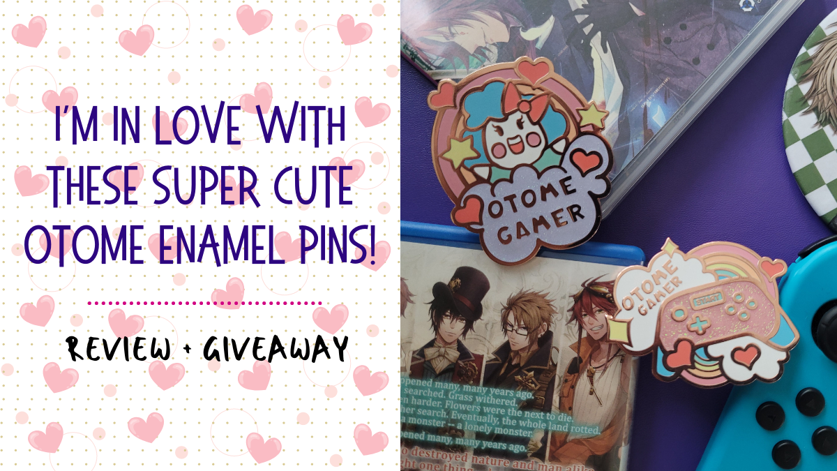 I’m in LOVE with these Super Cute Otome Enamel Pins!: Review + Giveaway