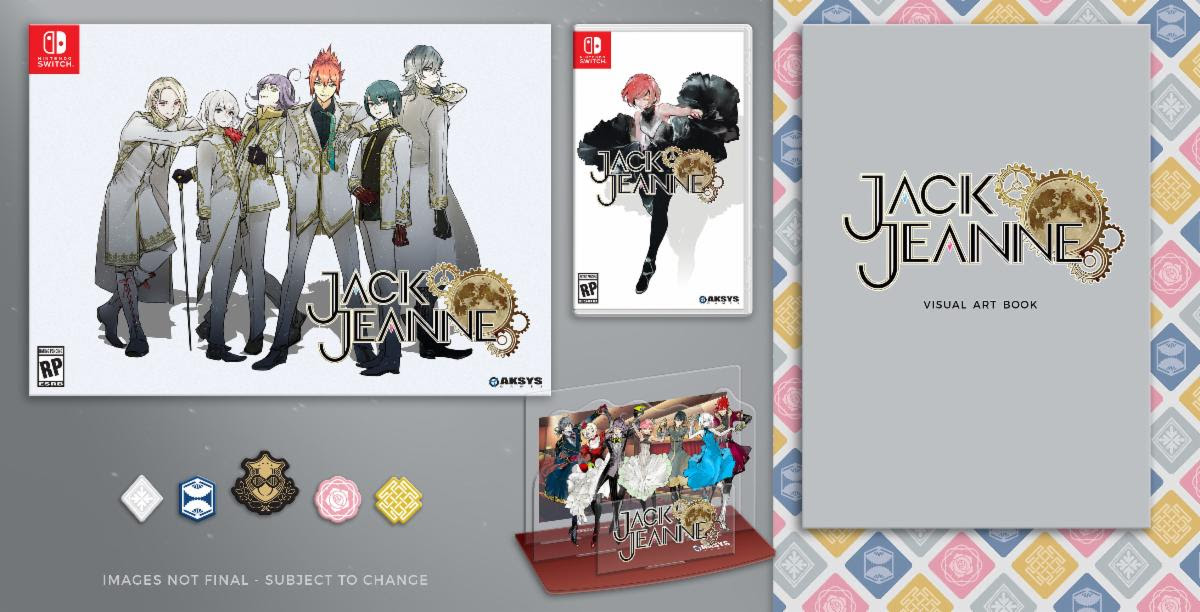 Jack Jeanne to get 3 Exclusive Limited Editions from Aksys Games