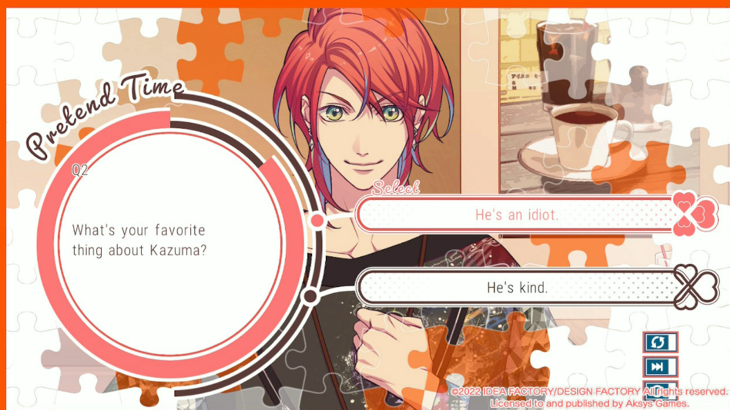 Lover Pretend Blerdy Otome