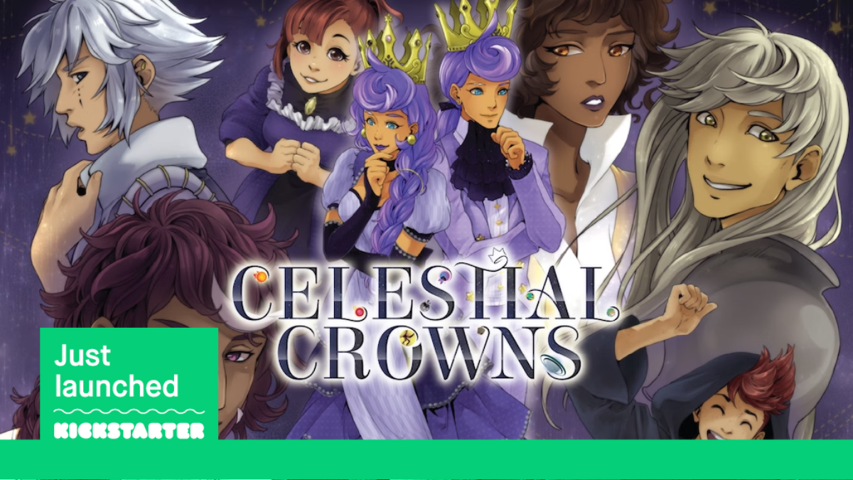 Harlevin Relaunches Kickstarter for 18+ Amare Visual Novel, Celestial Crowns
