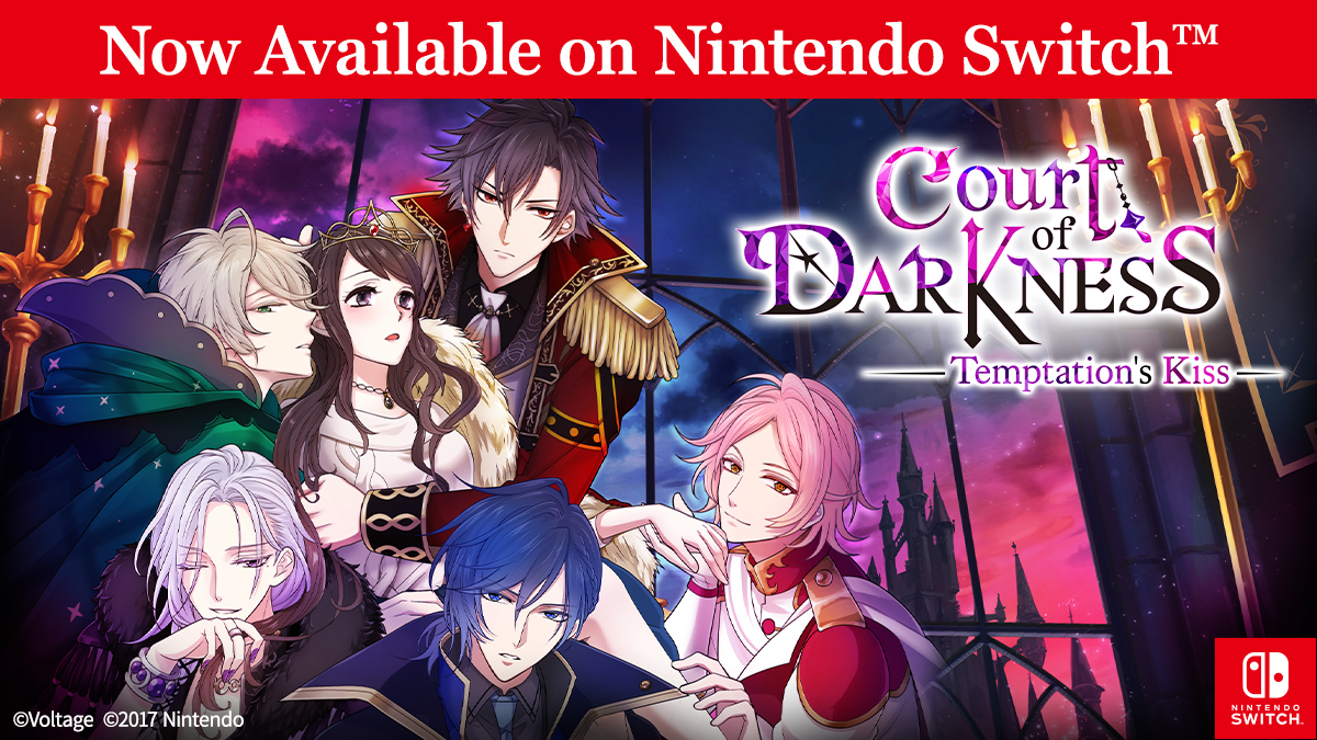 Court of Darkness: Temptation’s Kiss is Now Available Digitally on Nintendo Switch!