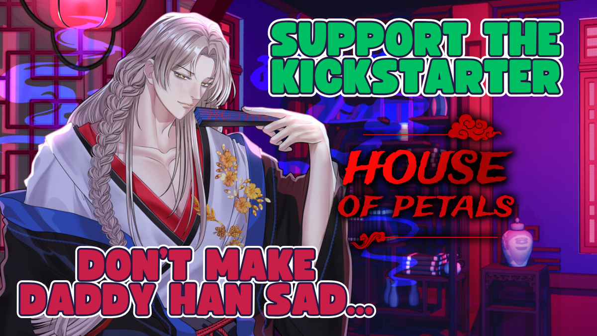 Dark Romance Visual Novel, House of Petals is Live on Kickstarter