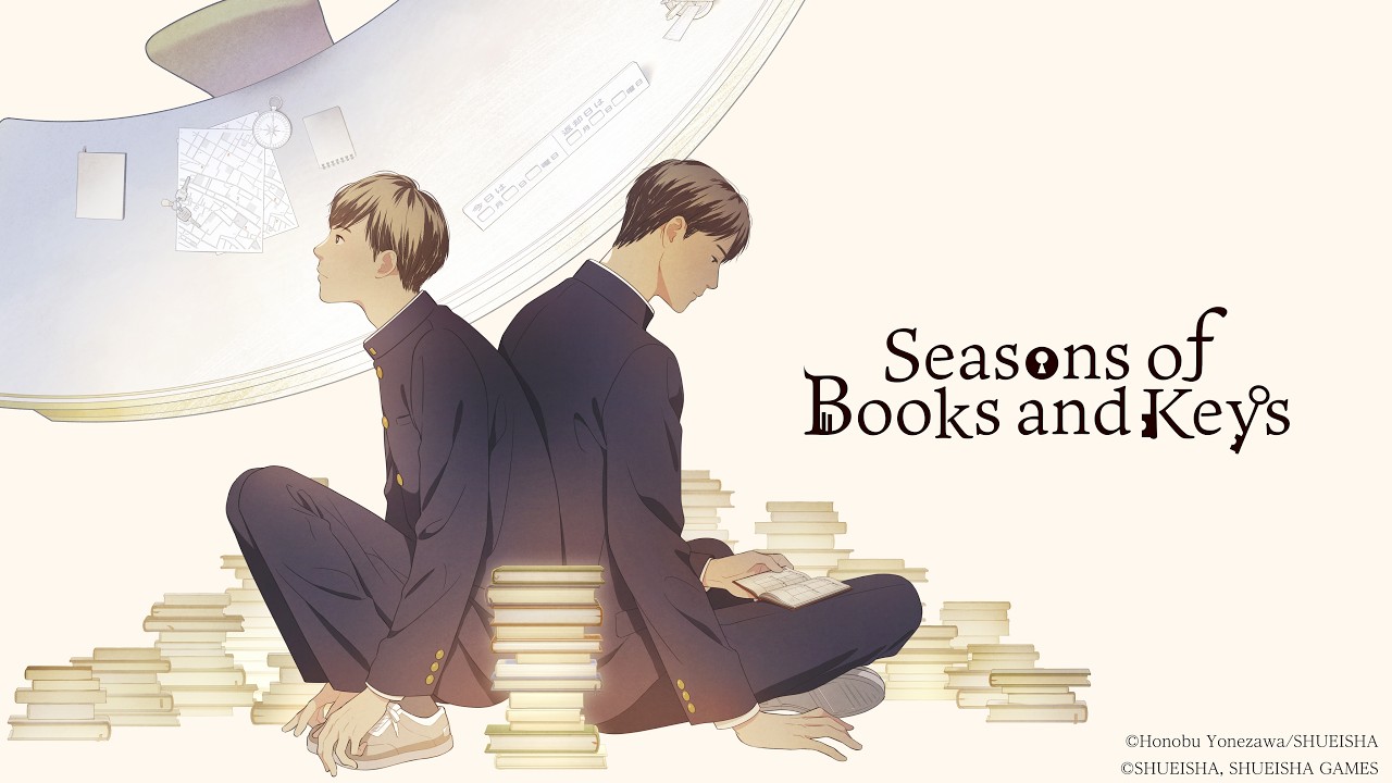 Visual Novel Adaptation of Honobu Yonezawa’s Mystery ‘Seasons of Books and Keys’ Coming to Switch and PC